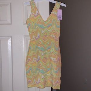 Colorful Bodycon Dress